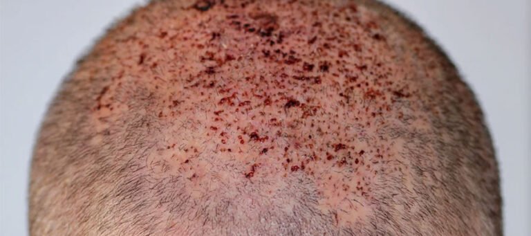 Does vomiting after hair transplant cause damage